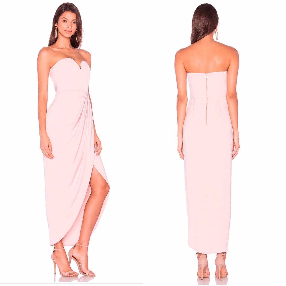 NWT Shona Joy REVOLVE U Wire Pink Bustier Dress